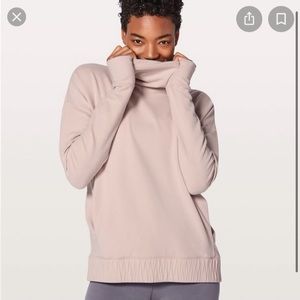 Lululemon Stress Less Cowl Neck Pullover